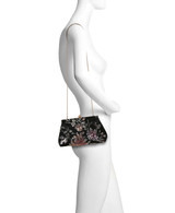 Black Multi | Lyric Sequin Floral Clutch Form