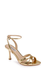 Gold Leather | Xeilani Ankle Strap Sandal Front Side