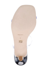 Clear Silver | Xyra Jelly Heeled Sandal Sole