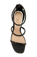 Black/ Black | Ellis Strappy Evening Heel