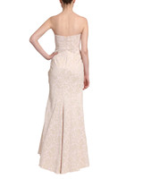 Strapless Evening Gown by Badgley Mischka