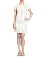Stone | Eyelet T-Shirt Day Dress