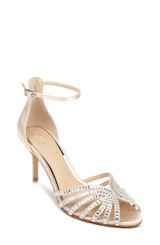 Champagne | Pixie Strappy Evening Shoe