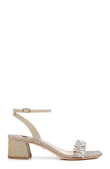 Platino | Harlow Ankle Strap Block Heel