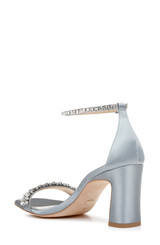 Whisper Blue | Harriet Open Toe Block Heel