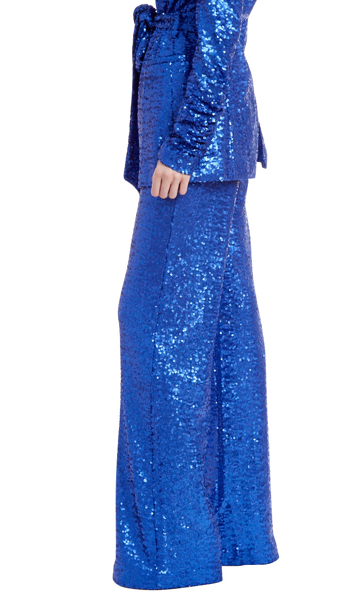 Royal Blue Sequin Pants