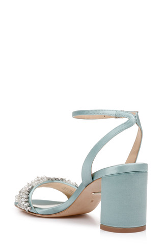 Clara Embellished Strap Evening Shoe