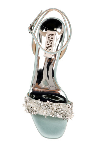 Clara Embellished Strap Evening Shoe