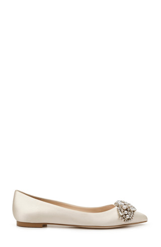 Octavia Embellished Evening Flat