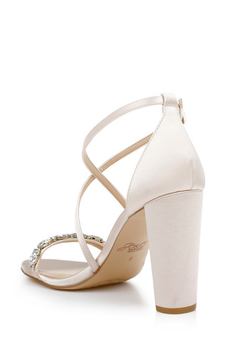 Daphne High Block Heel Sandal by Badgley Mishcka