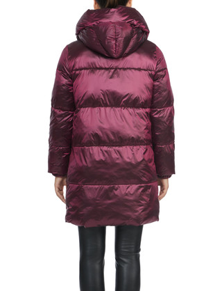 Pearl Nylon Quilted Coat