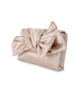 Delilah Handtied Bow Envelope Clutch