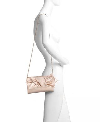 Delilah Handtied Bow Envelope Clutch