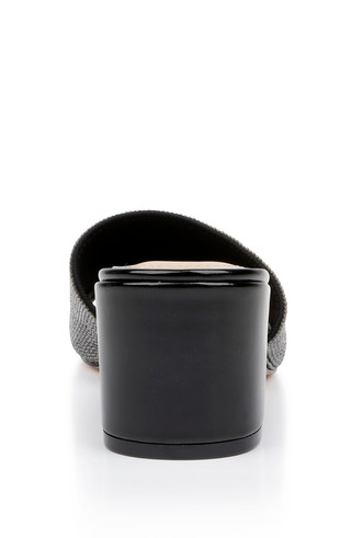 Harlyn Block Heeled Mules with Crystal Vamp by Badgley Mishcka