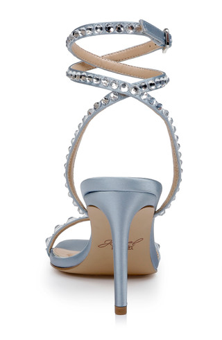 Hosana Sexy Stiletto with Gemstone-Studded Wraparound Strap Hosana Sexy Stiletto with Gemstone-Studded Wraparound Strap