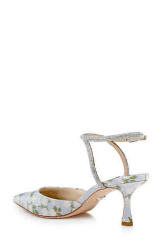 Autumn Ankle Strap Kitten Heel Pumps by Badgley Mishcka