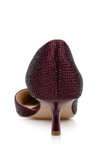Teegan Pointed Toe Kitten Heel Pumps by Badgley Mishcka