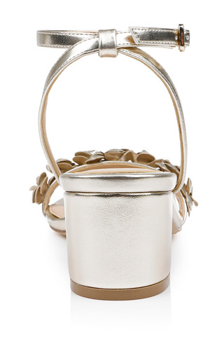 Sawyer Low Block Heel Sandals by Jewel Badgley Mishcka