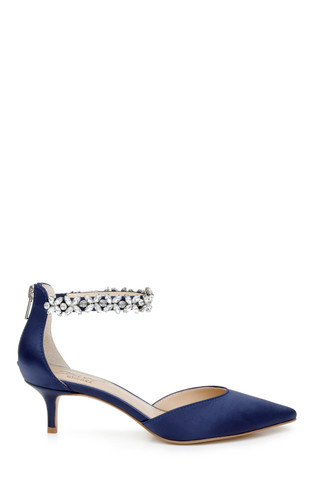【すぐ届く】BADGLEY MISCHKA◆ビジュー・アンクルカフサンダル Amazon.com | Badgley Mischka Women's Fizzy Heeled Sandal