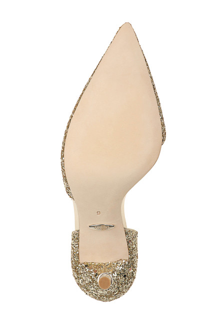 Ozara Glittered Evening Pump by Badgley Mischka