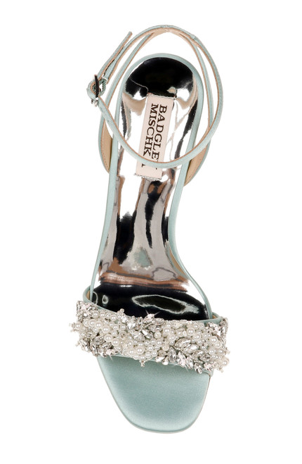 Clara Embellished Strap Evening Shoe by Badgley Mischka