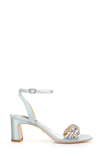 Marsha Satin Rhinestone Heel by Badgley Mishcka