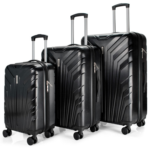 luggage set black