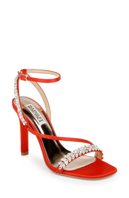 Kerry Navette Crystal Strappy Stiletto by Badgley Mishcka