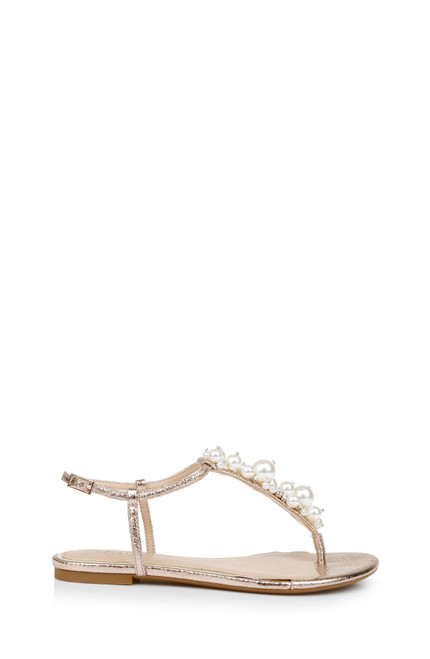 Larissa Flat Sandal by Badgley Mishcka