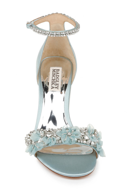 badgley mischka finesse ankle strap evening shoe