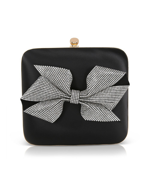 Loeffler Randall | Shop the Rayne Pearl Bow Clutch at Loefflerrandall.com