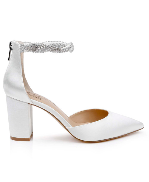 Zapato De Tacón Badgley Mischka Alejandra Para Mujer - Colección Otoño 24, Forro De Piel