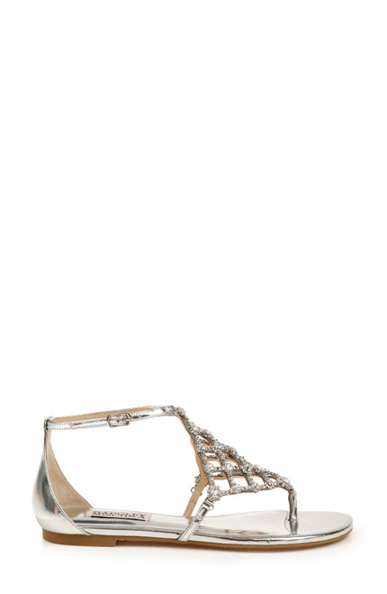 Zoanne Embellished Ankle Strap Sandal by Badgley Mischka