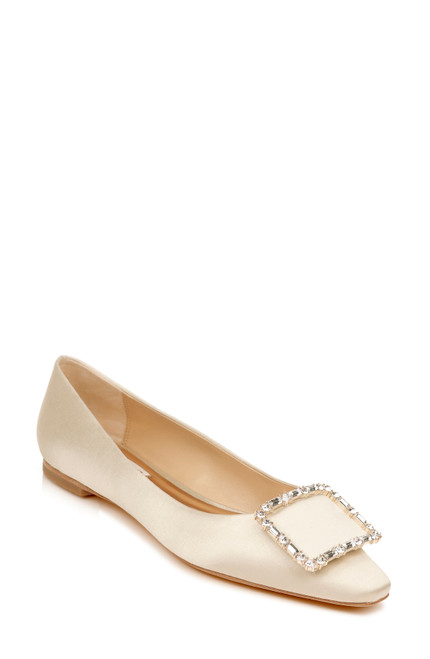 Dyanne Square Toe Flat by Badgley Mischka