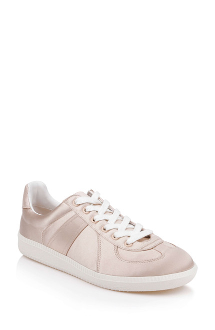 Nude Satin | Imara Satin Sneaker Back Side