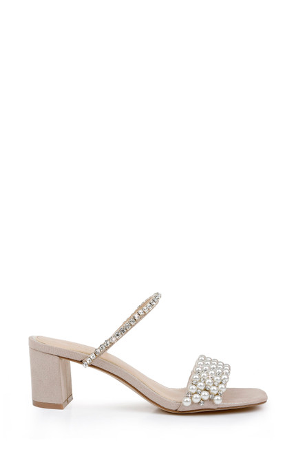 Orsen Pearl Block Heels By Badgley Mischka