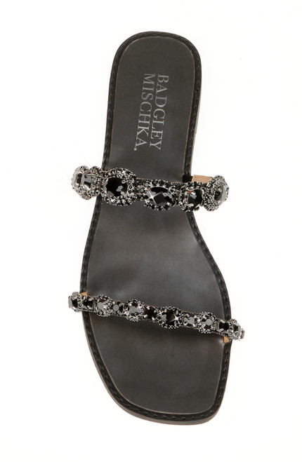 Reed Embellished Flat Sandal By Badgley Mischka