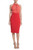 Paprika Color Block Dress Front