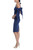 Midnight Bow Cocktail Dress Side