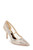Nude Bailey Bejeweled Mesh Stiletto Front Side