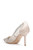 Nude Bailey Bejeweled Mesh Stiletto Back Side