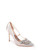 Ivory Quintana Crystal Ornamented Pump Front