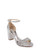 Silver Finesse II Ankle Strap Evening Shoe Front