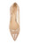 Rose Gold/ Nude Floria Stone Mesh Pointed Toe Pump Top