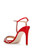 Red Marina Gemstone Stiletto Back Side