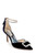Navy Marlow Ornament Stiletto Front Side