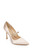 Champagne Jaden Pointed Toe Stiletto Front Side