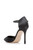 Black Jailene Ankle Strap Stiletto Back Side