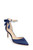 Navy Jaycee Pointed Toe Stiletto Front Side