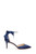 Navy Jaycee Pointed Toe Stiletto Side